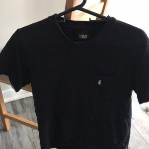 Izzue Men Black Tee size M